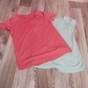 Set of athletic shirts